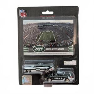 Press Pass Collectibles NFL New York Jets Die Cast Vehicles Set